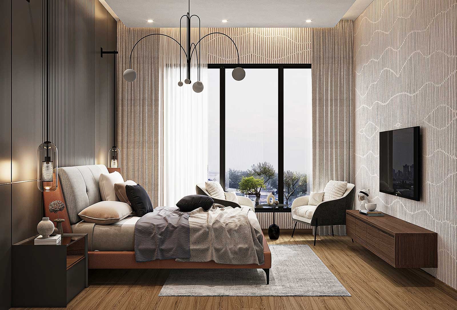 Master bedroom angle 2