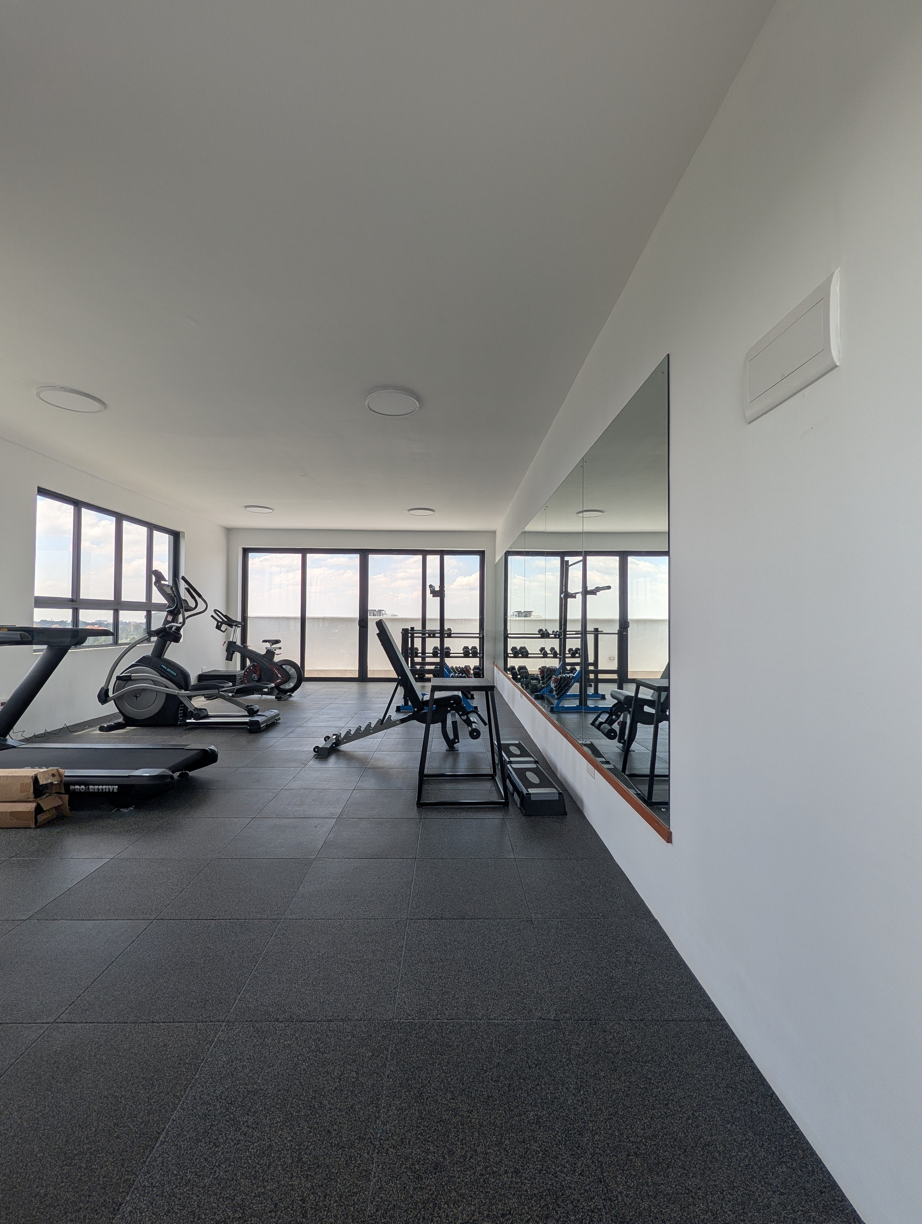 Fully equipped gym